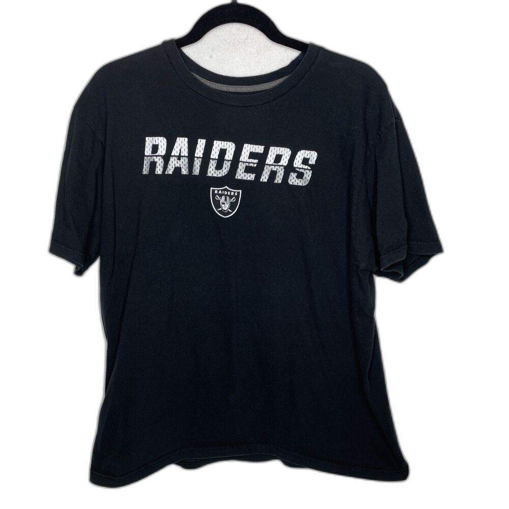 Las Vegas Raiders Football NFL Team Apparel Size XLarge Black